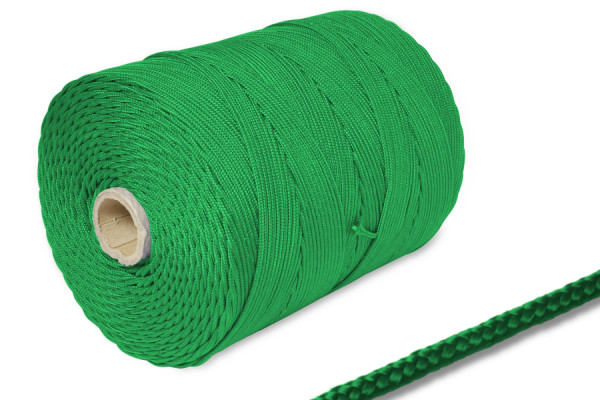 PP šňůra, průměr 2 mm na 500 m cívce, zelená