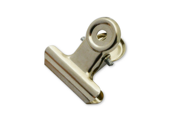 Mini svorky na papír, šířka 21 mm, poniklované