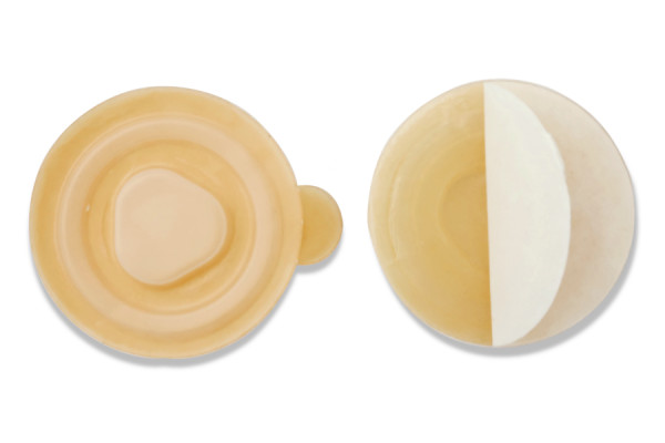 Držáky na CD, průměr 35 mm, mléčně průhledný