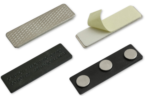 Magnety pro jmenovky, 45 x 13 mm, samolepicí