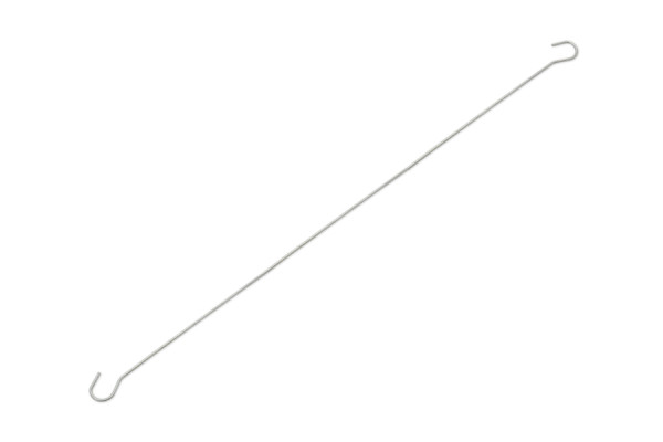 Dvojité háčky, 600 mm, pozinkovaný