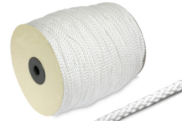PP šňůrka, průměr 5 mm, v roli o délce 100 m, bílá