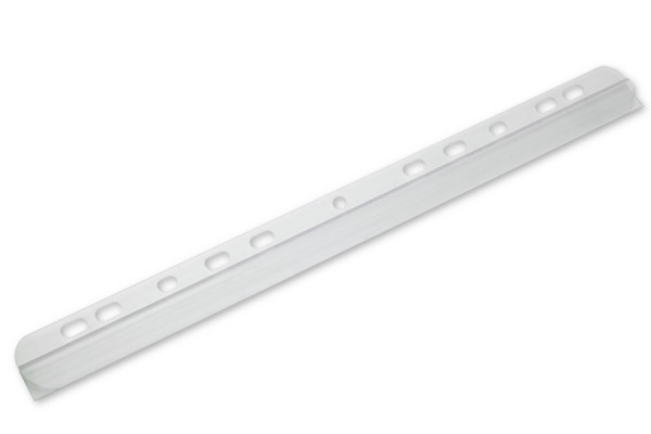 Svěrací lišty s uchycovacím výčnělkem, 3–4 mm, průhledné