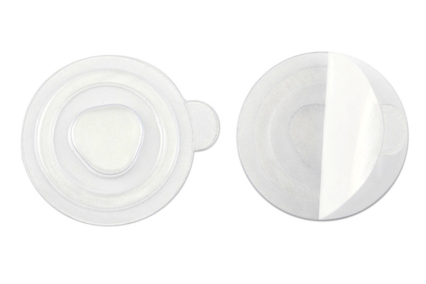 CD-Halter selbstklebend transparent