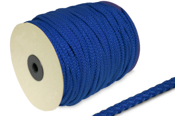 PP šňůra, průměr 5 mm, na 100 m roli, modrá