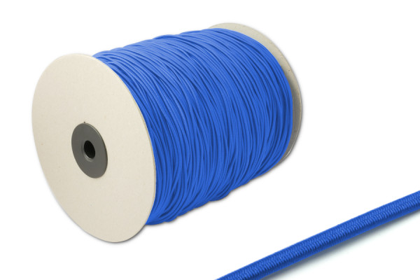 Gumová šňůra, Ø 2,2 mm, na 500 m roli, aquamodrá