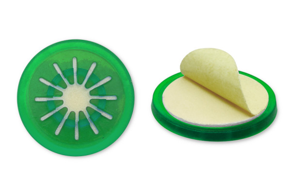 Držáky na CD, průměr 30 mm, zelený