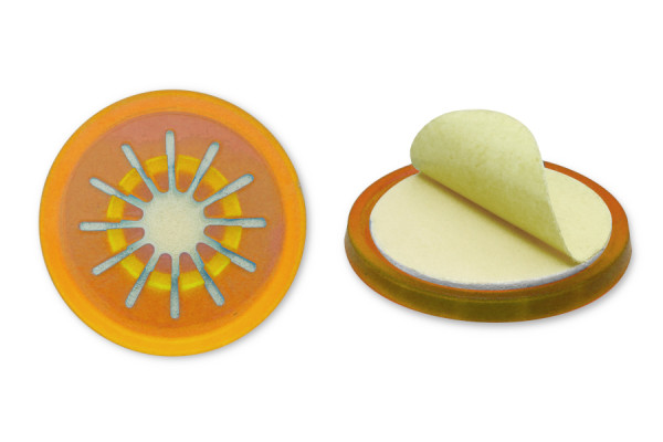 Držáky na CD, průměr 30 mm, oranžový