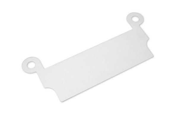 Archivační spony, bez štěrbiny, průhledné, 92 mm
