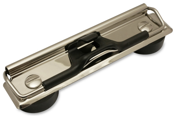 Magnetické svěrací mechaniky, šířka 120 mm, poniklované, s držáky na pera