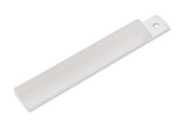 Křídlové svěrací profily, 115 mm, průhledné