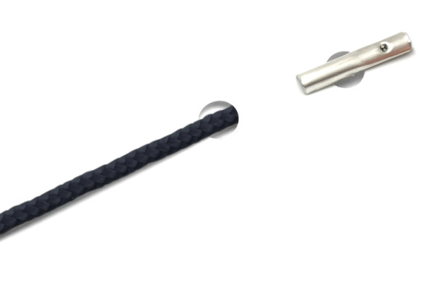 PP šňůrky s závlačkami pro automaty, námořnická modrá