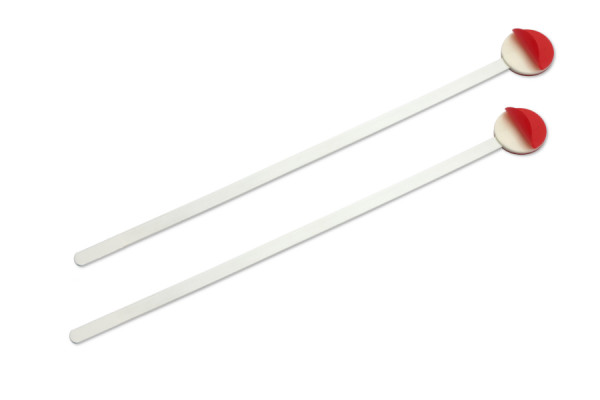 Kovové úchytky Dekolift, šířka přibližně 160 mm, potažené plastem, se 2 lepicími plochami