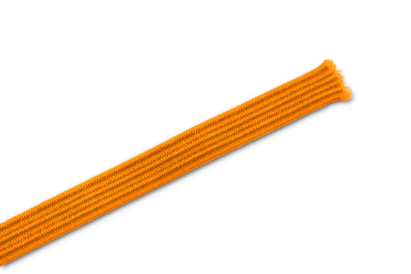 Plochá guma v řezech, oranžová