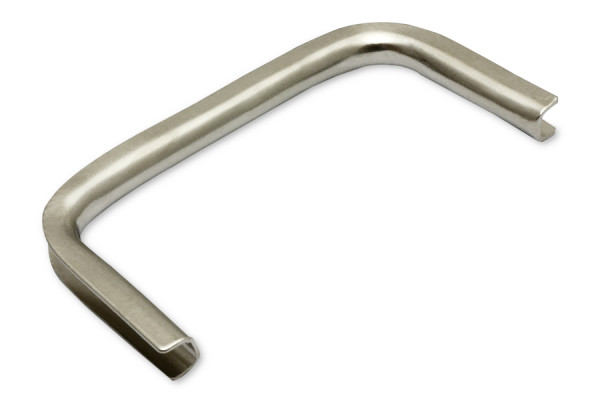 Vnitřní ochrana hran, poniklovaná, 24 x 49 x 24 mm, průměr otvoru cca 3–3,5 mm