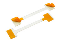 Regálové wobblery<BR> z plastu, <BR>75 mm, průhledné, <BR>se 2 lepicími plochami