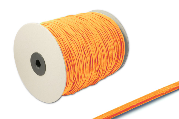 Gumová šňůra, Ø 2,2 mm, v roli po 500 m, oranžová