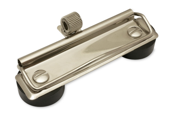 Magnetické svěrací mechaniky, šířka 100 mm, poniklované s kovovými držáky na pera