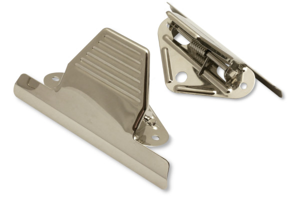 Svorky na papír k přinýtování, šířka 120 mm, poniklované