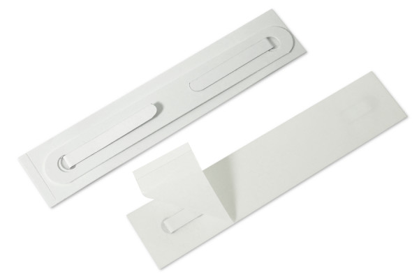 Archivační mechaniky SK, pro pořadače na výpisy z účtu, 97 x 20 mm, bílé