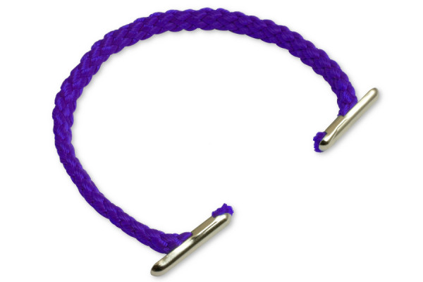 Nosná ucha z PP šňůry, průměr 5 mm, fialová
