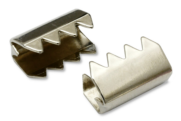 Kovové závlačky pro výrobu kroužků, otvor 3,1 mm, poniklované