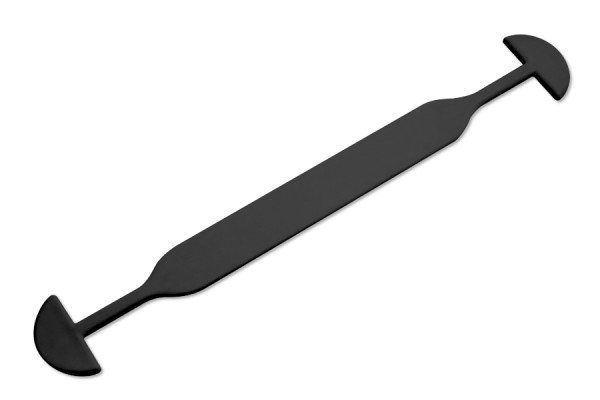Nosná ucha na karton, z plastu, 158 mm, černá